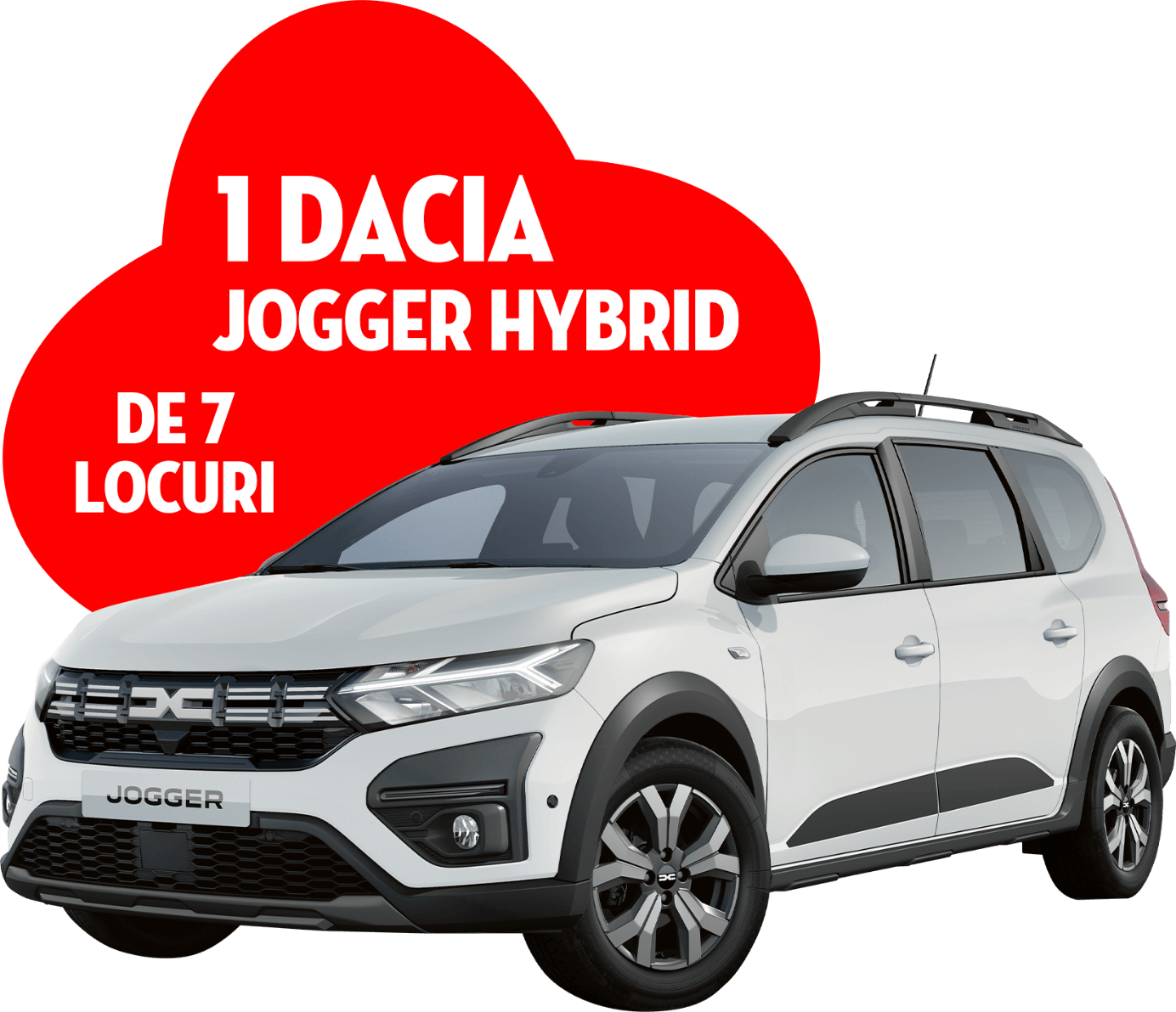 1 Dacia Jogger Hybrid de 7 locuri - Pufina